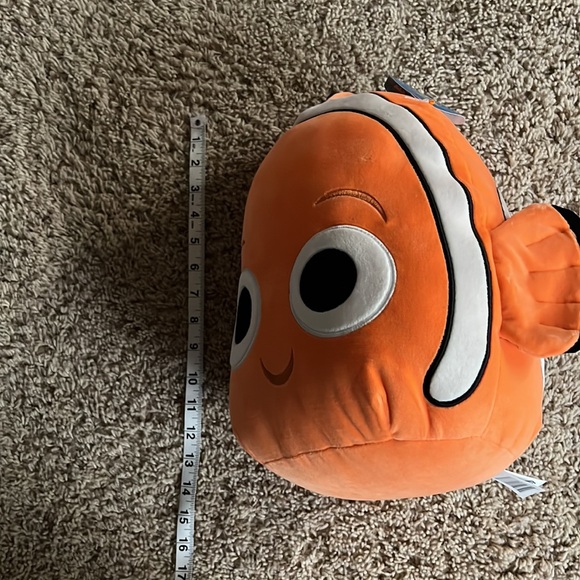 BNWT super soft & rare Disney Nemo Squishmallow fish plush from Finding Nemo! - Picture 8 of 9